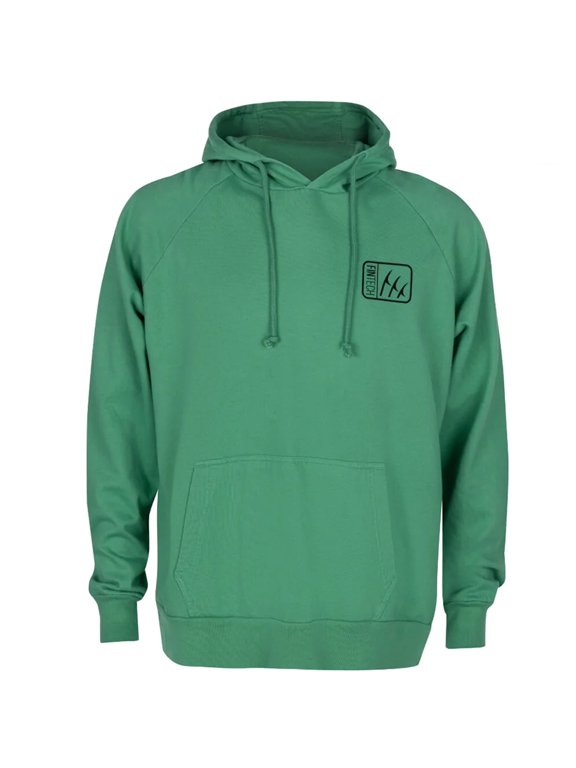 Wanted Bass Point Breeze Fleece Hoodie - Small - Frosty Spruce