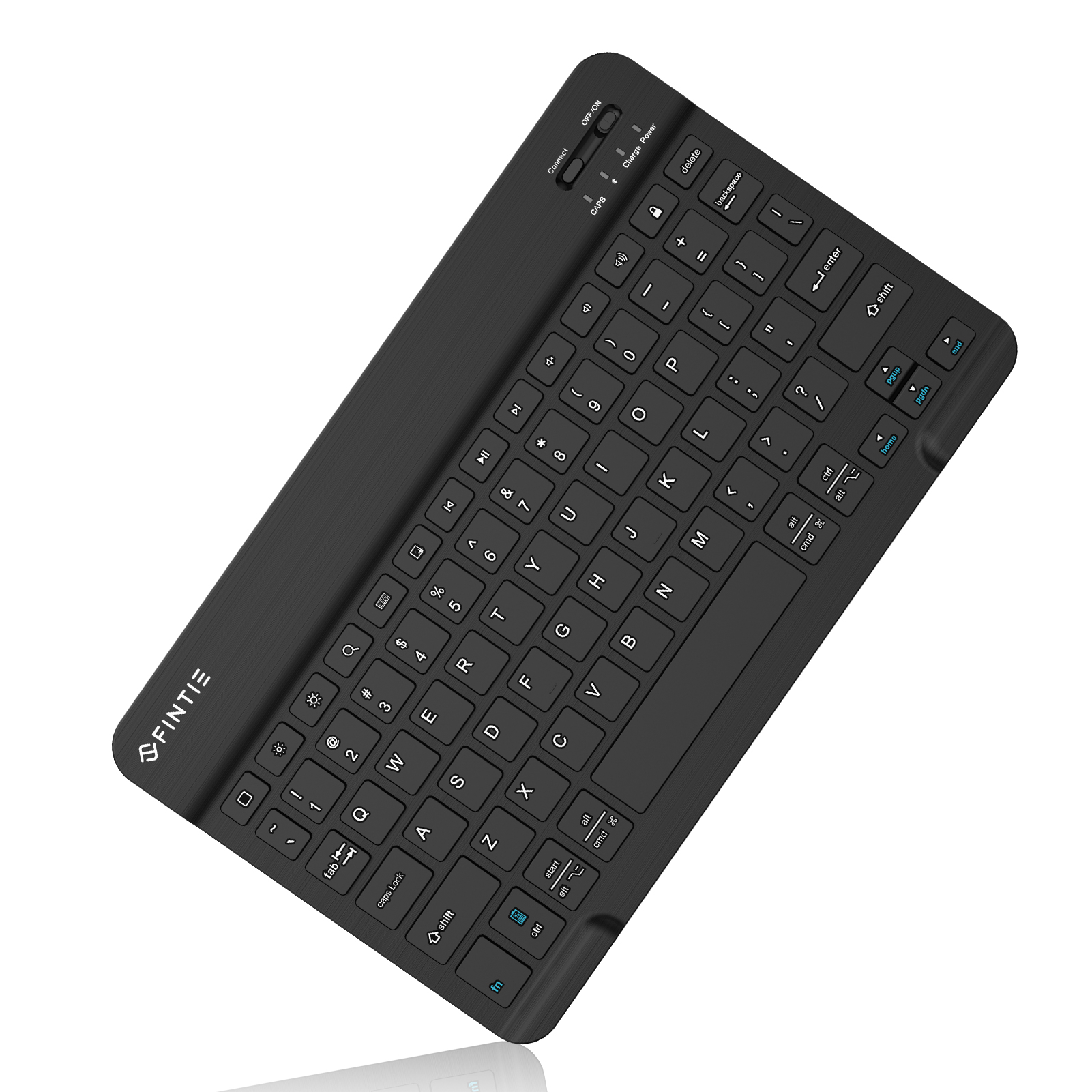 Fintie 10-Inch Ultrathin (4mm) Wireless Bluetooth Keyboard for Android Tablet Samsung, ASUS and Other Android Device - image 1 of 8