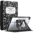 thumbnail image 1 of Fintie 360 Degree Rotating Case for Samsung Galaxy Tab A11+ Plus 11 Inch 2025/ A9+ Plus 2023, Swiveling Protective Stand Clear Back Cover, Auto Wake/Sleep, Composition Book, 1 of 9