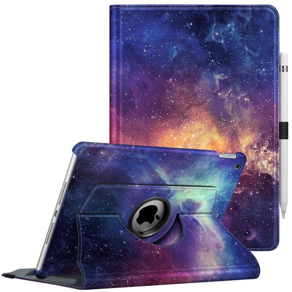 Fintie 360 Rotating Case for 10.2-inch iPad 9th/ 8th/ 7th Generation - Protective Swivel Cover for iPad 10.2" (2021/ 2020 / 2019 Model)