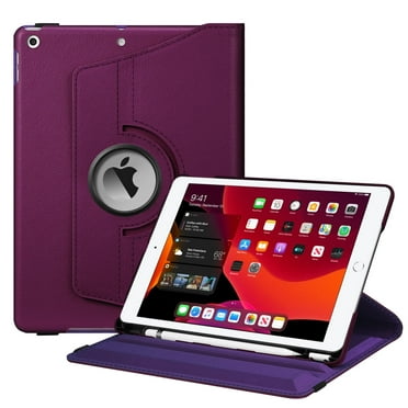Fintie 360 Rotating Case for 10.2-inch iPad 9th/ 8th/ 7th Generation - Swivel Cover with Pencil Holder for iPad 10.2" (2021/ 2020 / 2019 Model)