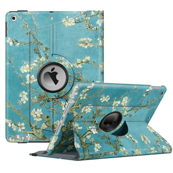 Fintie 360 Rotating Case for 10.2-inch iPad 9th/ 8th/ 7th Generation - Swivel Cover with Pencil Holder for iPad 10.2" (2021/ 2020 / 2019 Model)
