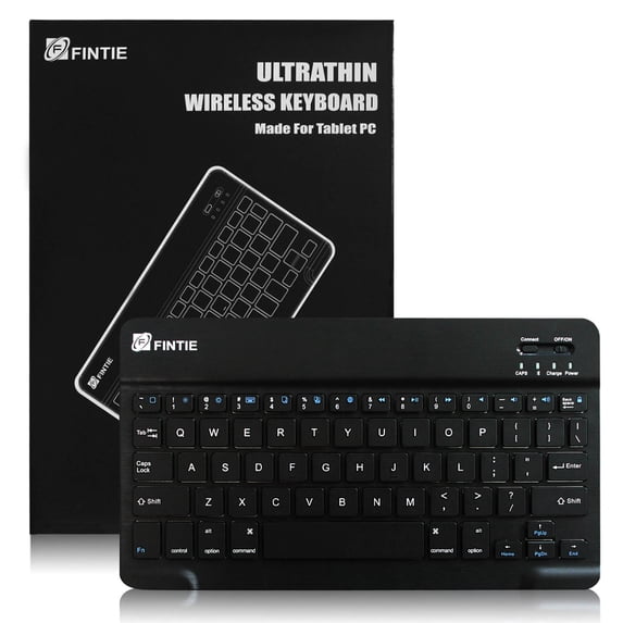 Fintie 9-Inch Ultrathin (4mm) Wireless Bluetooth Keyboard for iPad 2017 ...