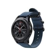 thumbnail image 1 of Fintie Bands Compatible with Samsung Galaxy Watch 3 45mm / Galaxy Watch 46mm / Gear S3 Classic/Frontier , Soft Woven Nylon Band 22mm Quick Release Adjustable Replacement Sport Strap, 1 of 7