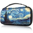 thumbnail image 1 of Fintie Carry Case for Nintendo Switch, Portable Traveler Storage Carrying Bag Pouch Protective Cover for Nintendo Switch Console Joy-Con, with 10 Game Card Slots and Inner Pocket, Starry Night, 1 of 9