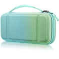 thumbnail image 1 of Fintie Carrying Case for Nintendo Switch Lite 2019 [Shockproof] Hard Shell Protective Cover Travel Bag w/15 Game Card & 2 Micro SD Card Slots for Switch Lite Console & Accessories, Seaside Ombre, 1 of 10