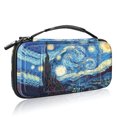 thumbnail image 1 of Fintie Carrying Case for Nintendo Switch OLED Model 2021/Switch 2017, [Shockproof] Hard Shell Protective Cover Travel Bag w/10 Game Card Slots,Z-Starry Night, 1 of 8