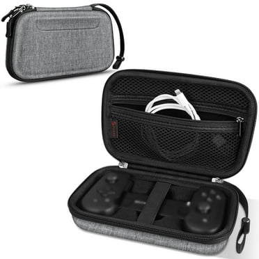 Fintie Carrying Case for Backbone One Mobile Gaming Controller Hard Shell Shockproof Protective Cover Travel Bag with Inner Pocket, Gray