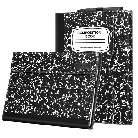 Fintie Case for 13" Microsoft Surface Pro 10 / Surface Pro 9 5G - Multiple Angle Viewing Portfolio Cover with Pocket and Stylus Holder, Compatible with Type Cover Keyboard, Composition Book price history and forecast - Fintie ECAFWM012
