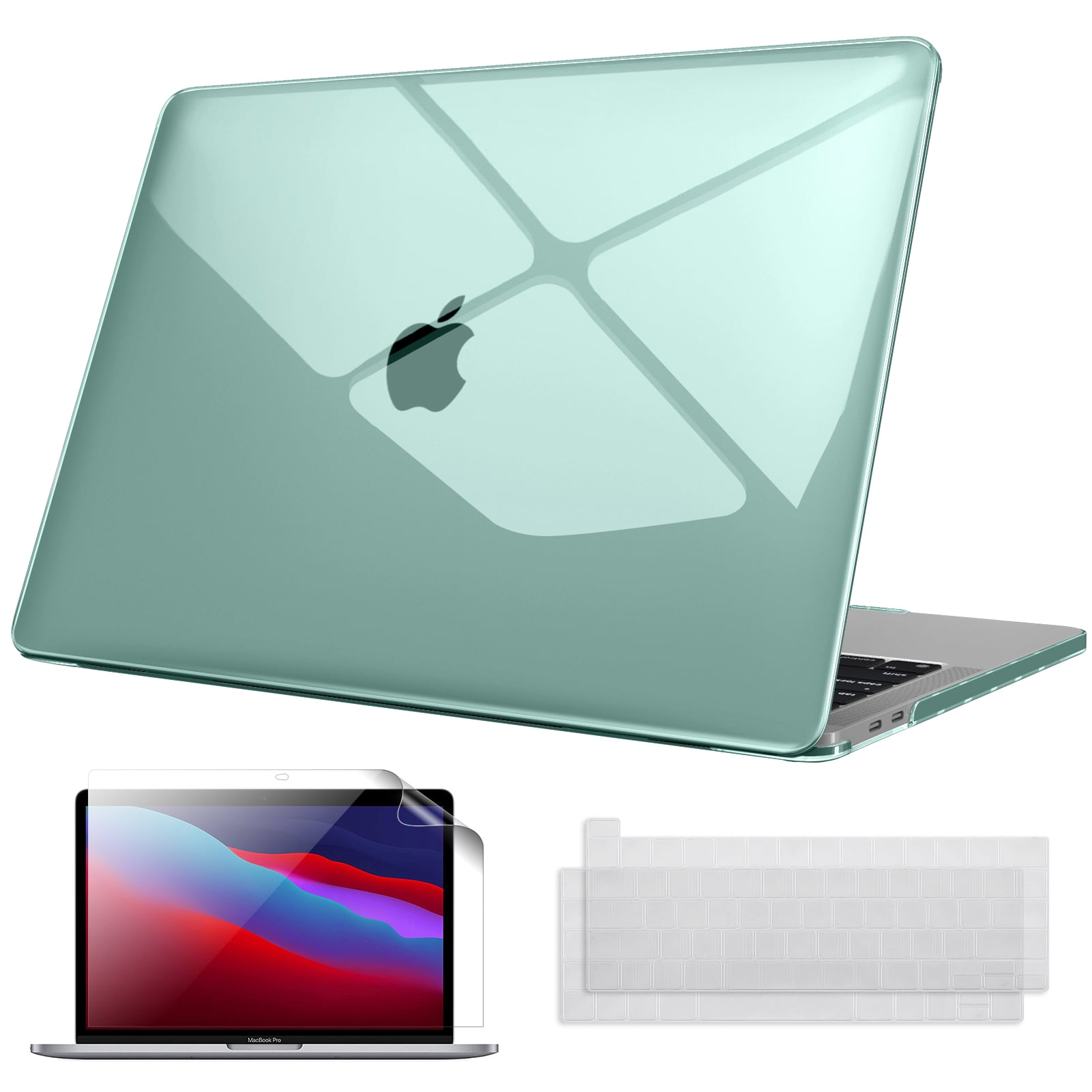 Fintie Case Compatible with MacBook Pro 13 inch M2/M1 (2022-2016) A2338/A2289/A2251/A2159/A1989/A1706/A1708, Ultra Thin Hard Shell Protective Snap Co