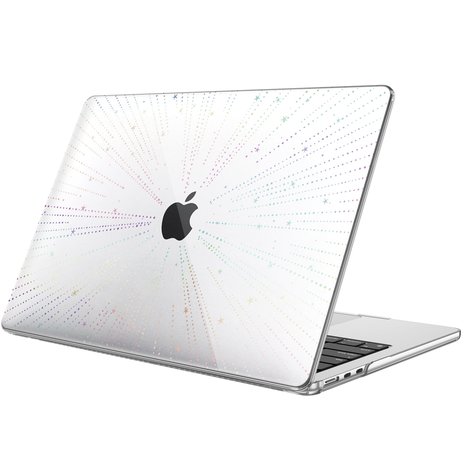 Lunso MacBook Air 13 inch (2022-2025) cover hoes - Marble Vera