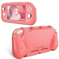 thumbnail image 1 of Fintie Nintendo Switch Lite 2019 Case - Ultralight, Shockproof, Anti-Scratch Cover with Ergonomic Grip - Living Coral, 1 of 8