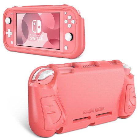 Fintie Nintendo Switch Lite 2019 Case - Ultralight, Shockproof, Anti-Scratch Cover with Ergonomic Grip - Living Coral
