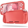 thumbnail image 1 of Fintie Case for Nintendo Switch Lite 2019 - Soft Silicone [Shock Proof] [Anti-Slip] Protective Cover with Ergonomic Grip Design for Switch Lite Console (Living Coral), 1 of 8