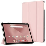 Fintie Case for Onn. 11" Tablet Pro (2024 Model No.100146660) - Slim Lightweight Hard Shell Stand Cover Compatible with 11-inch Onn. Tablet Pro, Rose Gold