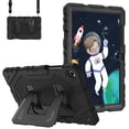 thumbnail image 1 of Fintie Case for Samsung Galaxy Tab A11+ Plus 2025/ A9+ Plus 11 Inch 2023, Fully-Body Rugged Heavy Duty Shockproof Protective Case with Kickstand & Shoulder Strap for Kids, Black, 1 of 9