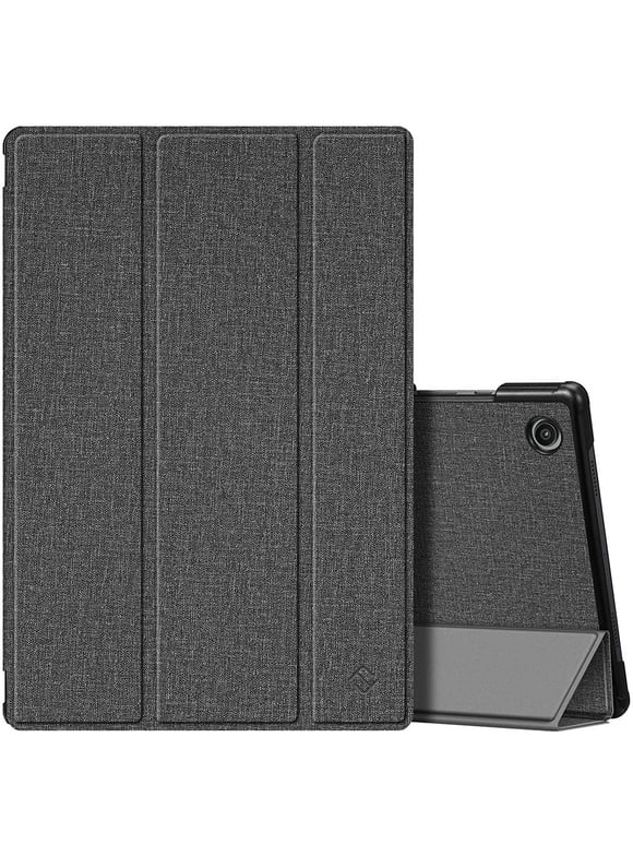 Fintie Case for Samsung Galaxy Tab A8 10.5 inch Tablet 2022 (SM-X200/X205/X207), Slim Lightweight Tri-Fold Stand Cover Hard Back Shell Auto Wake/Sleep, Gray