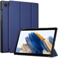 thumbnail image 1 of Fintie Case for Samsung Galaxy Tab A8 10.5 inch Tablet 2022 (SM-X200/X205/X207), Slim Lightweight Tri-Fold Stand Cover Hard Back Shell Auto Wake/Sleep, Navy, 1 of 9