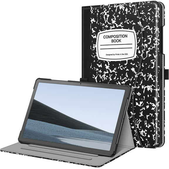 Fintie Case for Samsung Galaxy Tab A9 / A9 Plus 11 inch 2023 Model (SM-X210/X216/X218), Multi-Angle Viewing Smart Stand Back Cover with Pocket Auto Wake/Sleep, Composition Book