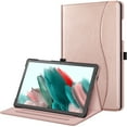 thumbnail image 1 of Fintie Case for Samsung Galaxy Tab A9+ / Tab A9 Plus 11 inch 2023 Model (SM-X210/X216/X218), Multi-Angle Viewing Smart Stand Back Cover with Pocket Auto Wake/Sleep, Rose Gold, 1 of 10