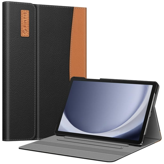 Fintie Case for Samsung Galaxy Tab A9+ / Tab A9 Plus 11 inch 2023 Model (SM-X210/X216/X218), Multiple Angle Portfolio Business Cover with Pocket Auto Sleep/Wake, Black