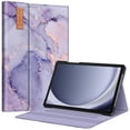 thumbnail image 1 of Fintie Case for Samsung Galaxy Tab A9+ / Tab A9 Plus 11 inch 2023 Model (SM-X210/X216/X218), Multiple Angle Portfolio Business Cover with Pocket Auto Sleep/Wake, Llilac Marble, 1 of 8