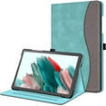 thumbnail image 1 of Fintie Case for Samsung Galaxy Tab A9+ / Tab A9 Plus 11 inch 2023 Model (SM-X210/X216/X218), Multi-Angle Viewing Smart Stand Back Cover with Pocket Auto Wake/Sleep, Turquoise, 1 of 10