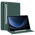 thumbnail image 1 of Fintie Case for Samsung Galaxy Tab S10 Lite/ S10 FE/ S9 FE 5G 10.9 Inch/Tab S9 11 Inch with S Pen Holder, Multi-Angle Viewing Rugged Soft TPU Back Cover with Auto Sleep/Wake, Midnight Green, 1 of 9