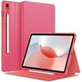 thumbnail image 1 of Fintie Case for Samsung Galaxy Tab S10 Lite/ S10 FE/ S9 FE 5G 10.9 Inch/Tab S9 11 Inch with S Pen Holder, Slim Shield Multiple Angle Stand with Soft TPU Back Shell Cover,Pink, 1 of 9
