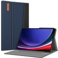 thumbnail image 1 of Fintie Case for Samsung Galaxy Tab S10 Ultra 2024/ S9 Ultra 2023/ S8 Ultra 2022 14.6 Inch, Multiple Angle Portfolio Cover with Pocket Auto Sleep/Wake, Navy, 1 of 9
