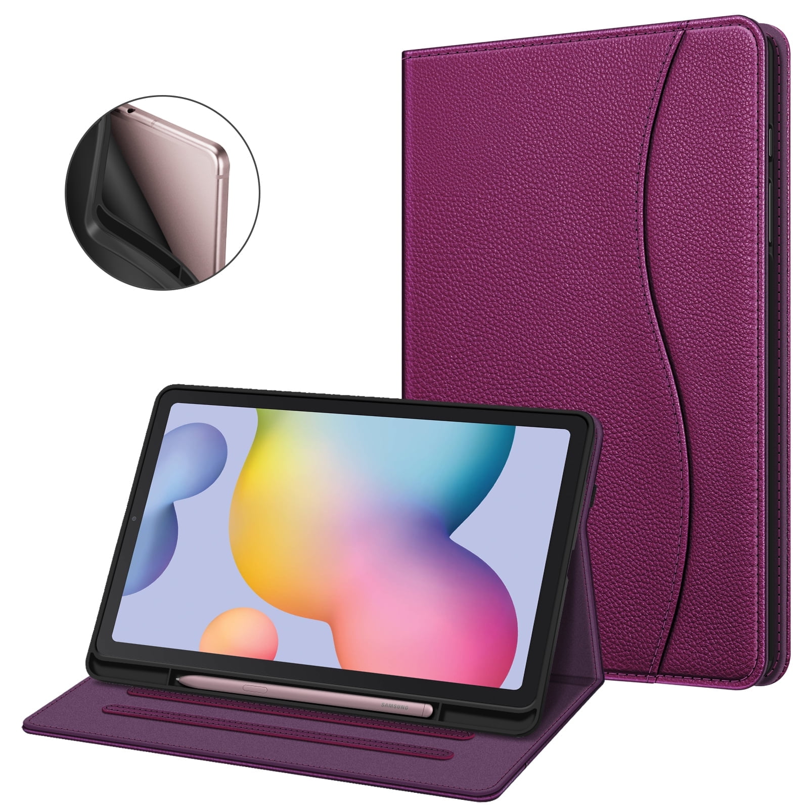 Fintie Case for Galaxy Tab S6 Lite 10.4, S Pen Holder, TPU Back
