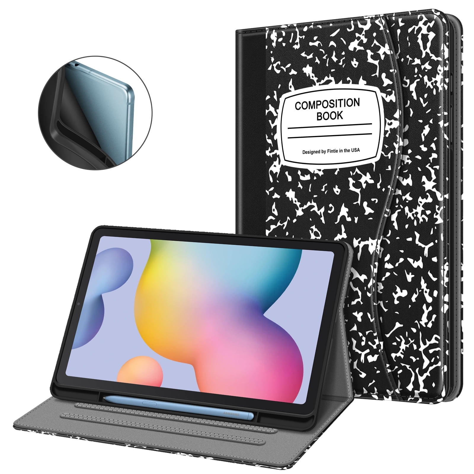 Galaxy S6 S6 Lite Book Cover Fintie Case For Samsung Galaxy Tab S6