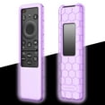 thumbnail image 1 of Fintie Case for Samsung Smart Solar Cell Remote 2024 2023 TM2360F / TM2361F / TM2360E / TM2361E BN59-01436A BN59-01432A BN59-01432J, Light Weight Anti Slip Shockproof Silicone Cover, Purple Glow, 1 of 9