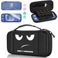 thumbnail image 1 of Fintie Case for Switch Lite, 8 in 1 Switch Lite Accessories Bundle with Nintendo Switch Lite Carrying Case, Soft TPU Clear Case, Switch Lite Screen Protector, Switch Thumb Grips, Dont Touch, 1 of 8