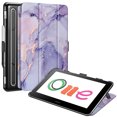 thumbnail image 1 of Fintie Case for Wacom One Drawing Tablet 13.3", Trifold Stand Lightweight Slim Shell Protective Cover for 13.3 inch Wacom One Drawing Tablet, Lilac Marble, 1 of 7