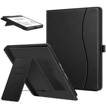 Fintie Case for Kindle Scribe 10.2 Inch Tablet(2022 Released)- Premium PU Leather Stand Cover Auto Sleep/Wake with Card Slot and Pen Holder, Black
