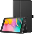thumbnail image 1 of Fintie Case for Samsung Galaxy Tab A 8.0 2019 Without S Pen Model (SM-T290 Wi-Fi, SM-T295 LTE), Slim Vegan Leather Folio Stand Cover, Black, 1 of 7