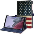 thumbnail image 1 of Fintie Case for Samsung Galaxy Tab A7 Lite 8.7 inch 2021 Model (SM-T220/T225/T227), Multi-Angle Viewing Smart Stand Back Cover with Pocket, US Flag, 1 of 8