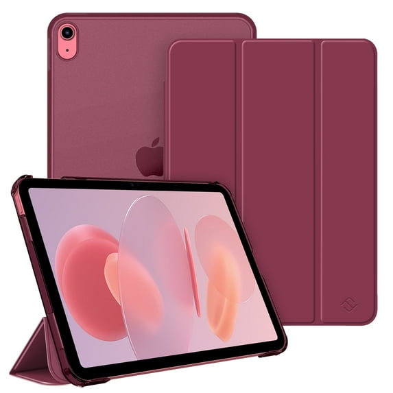 Fintie Case for iPad (A16) 11th Generation 11 Inch (2025), iPad 10th Generation 10.9 Inch (2022) with Translucent Frosted Back, Slim Shell Hard Stand Cover, Auto Sleep/Wake