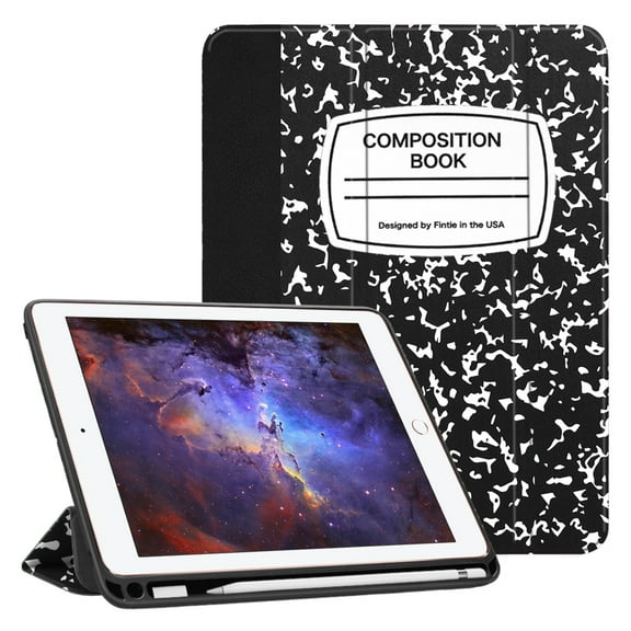 Fintie Case for iPad 9.7 6th Gen / 5th Gen - TPU Back Shell Cover with Pencil Holder & Adapter Slot