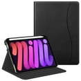 thumbnail image 1 of Fintie Case for iPad Mini 7 (A17 Pro) 2024 / iPad Mini 6 2021, Multi-Angle Folio Smart Stand Cover w/Pencil Holder & Pocket, Auto Sleep/Wake for iPad Mini 7th/6th Generation 8.3 Inch, 1 of 8