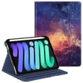thumbnail image 1 of Fintie Case for iPad Mini 7 (A17 Pro) 2024 / iPad Mini 6 2021, Multi-Angle Folio Smart Stand Cover w/Pencil Holder & Pocket, Auto Sleep/Wake for iPad Mini 7th/6th Generation 8.3 Inch, 1 of 8