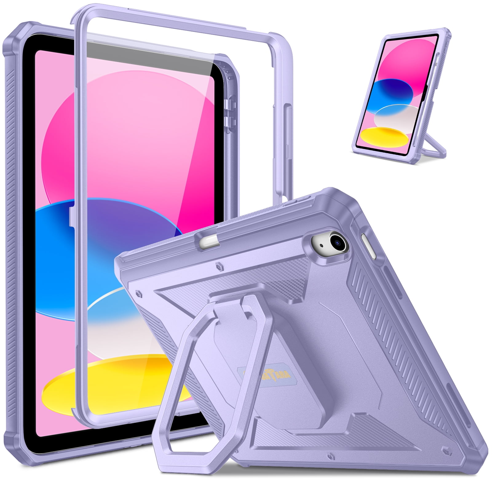 FANRTE Rotating Case for iPad 10th Generation Case (2022 Model) 10.9 inch - 360 Degree Rotating Stand Cover, Multi-Angle Viewing Folio Stand Cover