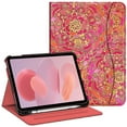 thumbnail image 1 of Fintie Case for iPad (A16) 11th Generation 11 Inch (2025), iPad 10th Generation 10.9 Inch (2022), Multi-Angle Viewing Protective Stand Cover, Pencil Holder & Pocket, Shades of Pink, 1 of 9