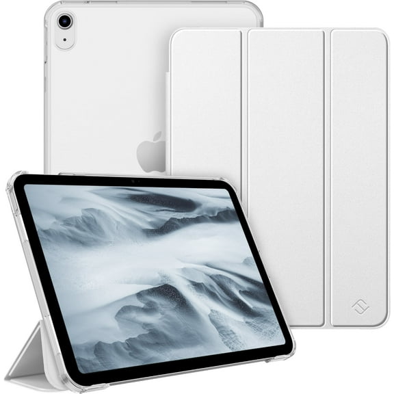 Fintie Case for iPad (A16) 11th Generation 11 Inch (2025), iPad 10th Generation 10.9 Inch (2022) with Translucent Frosted Back, Slim Shell Hard Stand Cover, Auto Sleep/Wake
