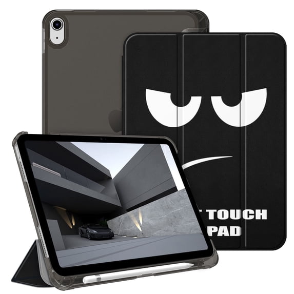 Fintie Case for iPad (A16) 11th Generation Case 2025, iPad 10th Generation Case 2022, Slim Shell Hard Translucent Frosted Back Stand Cover with Pencil Holder, Auto Sleep/Wake, Don't Touch