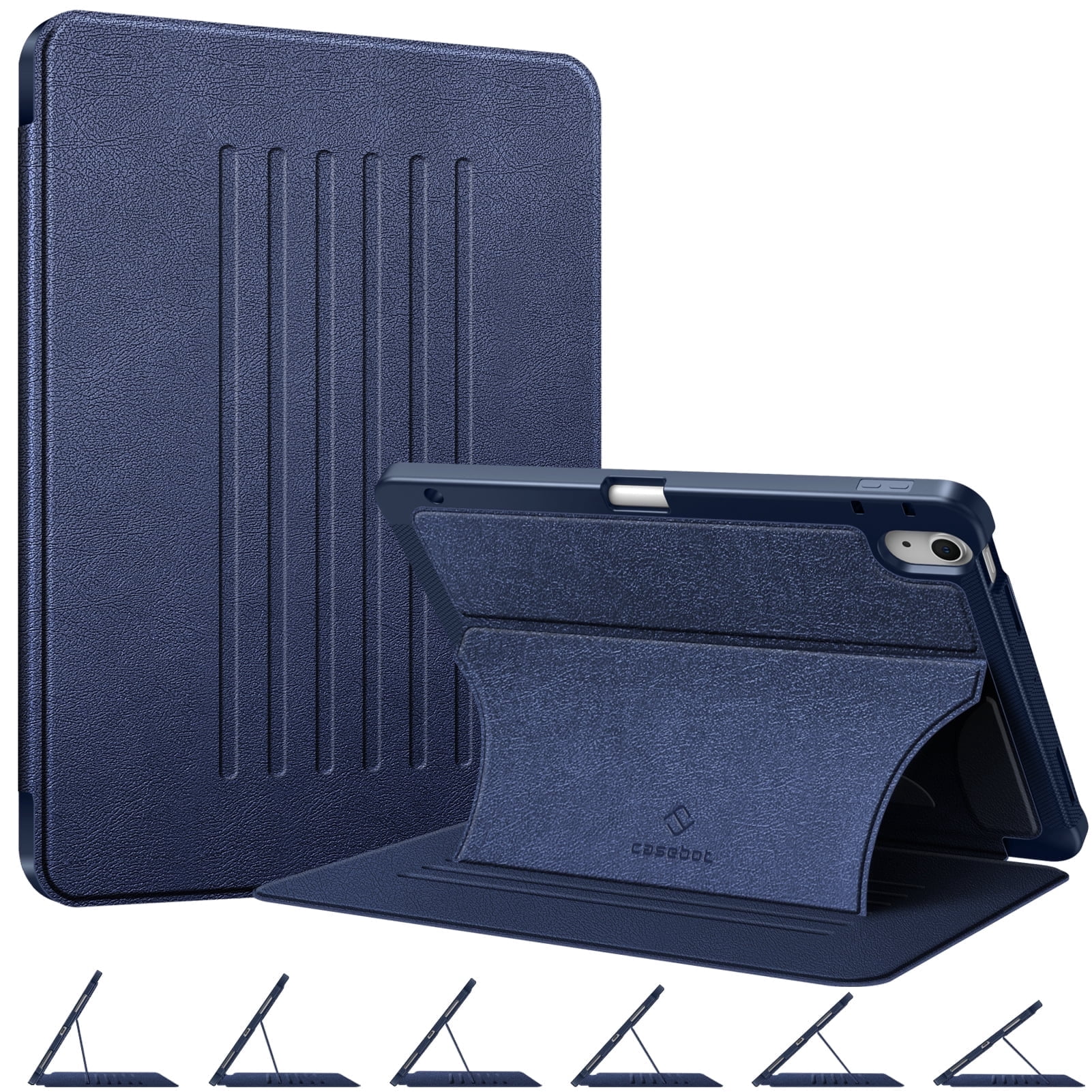 Fintie Case for iPad Air 11-inch M3 (2025) / M2 (2024), iPad Air 5th (2022) / 4th Generation (2020) 10.9 Inch - Magnetic Stand Multi-viewing Angle Soft TPU Cover with Pencil Holder