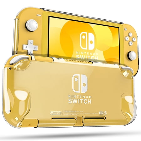 Fintie Crystal Case for Nintendo Switch Lite 2019 - [Ultra Clear] Hard Back Cover with Anti-Scratch, Shock-Absorption and Ergonomic Grip Design for Switch Lite Console 2019 Release (Crystal Clear)