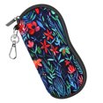 thumbnail image 1 of Fintie Eyeglasses Sunglasses Case with Carabiner Hook, Ultra Light Portable Anti-scratch Soft Travel Bag, Jungle Night, 1 of 6