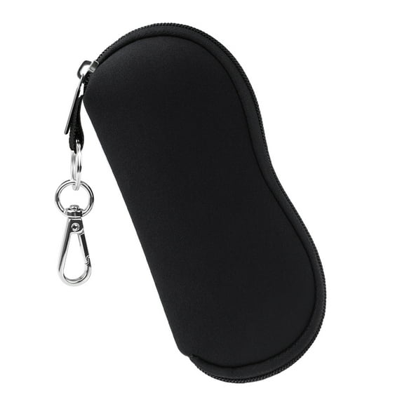 Fintie Eyeglasses Sunglasses Case with Carabiner Hook, Ultra Light Portable Anti-scratch Soft Travel Bag